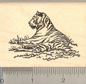 Tiger Rubber Stamp