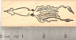 Squid Rubber Stamp