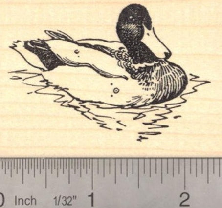 Mallard Duck Rubber Stamp