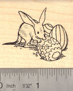 Easter Bilby Rubber Stamp (Rabbit-eared Bandicoot Marsupial) Australia