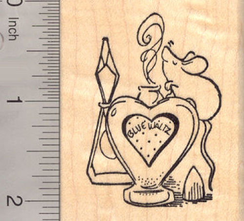 Mother's Day Mouse Rubber Stamp