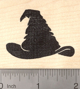 Halloween Witch's Hat Rubber Stamp