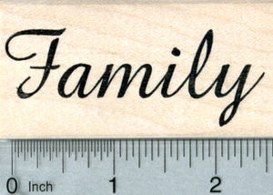 Family Rubber Stamp