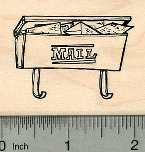 Mail Box Rubber Stamp