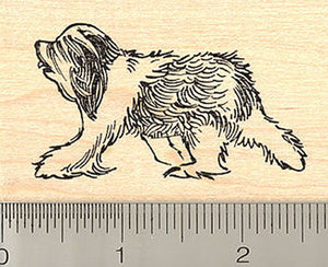 Sheepdog Rubber Stamp