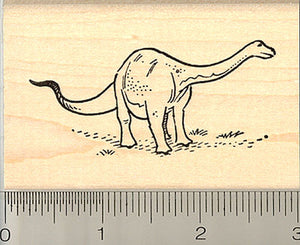 Apatosaurus Dinosaur Rubber Stamp