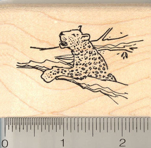 Jaguar Rubber Stamp