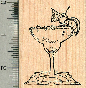 Margarita Rubber Stamp, Cocktail Series