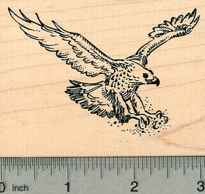 Golden Eagle Rubber Stamp
