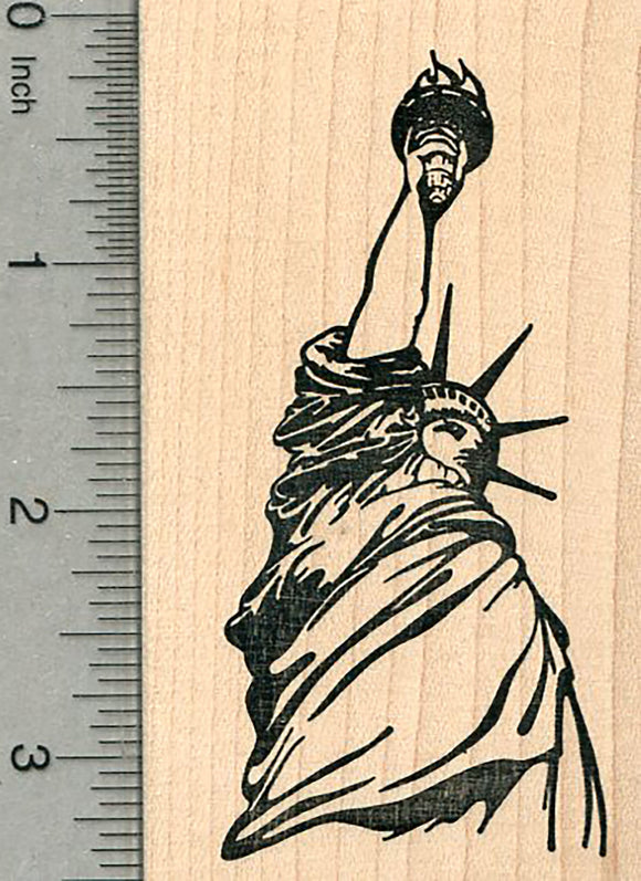 Statue of Liberty Rubber Stamp, American Independence Day Series