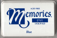 Memories Dye Ink Pad - Blue