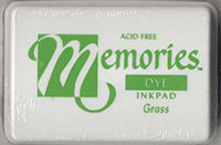 Memories Dye Ink Pad - Grass