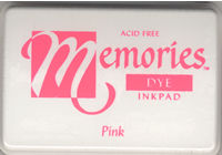 Memories Dye Ink Pad - Pink