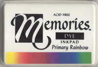 Memories Dye Ink Pad - Rainbow