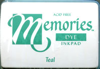 Memories Dye Ink Pad - Teal
