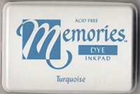 Memories Dye Ink Pad - Turquoise