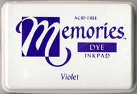 Memories Dye Ink Pad - Violet