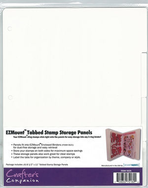 EZ Mount™ Tabbed Storage Panels